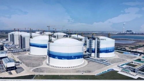 中國海油江蘇鹽城 綠能港 一期擴建工程工藝廠主要土建部分施工完成